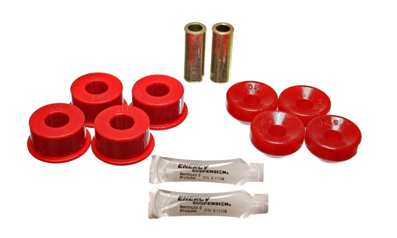 Energy Suspension 90-97 Honda Accord/Odyssey / 92-01 Prelude Red Front Shock Upper and Lower Bushing-thumbmail-3