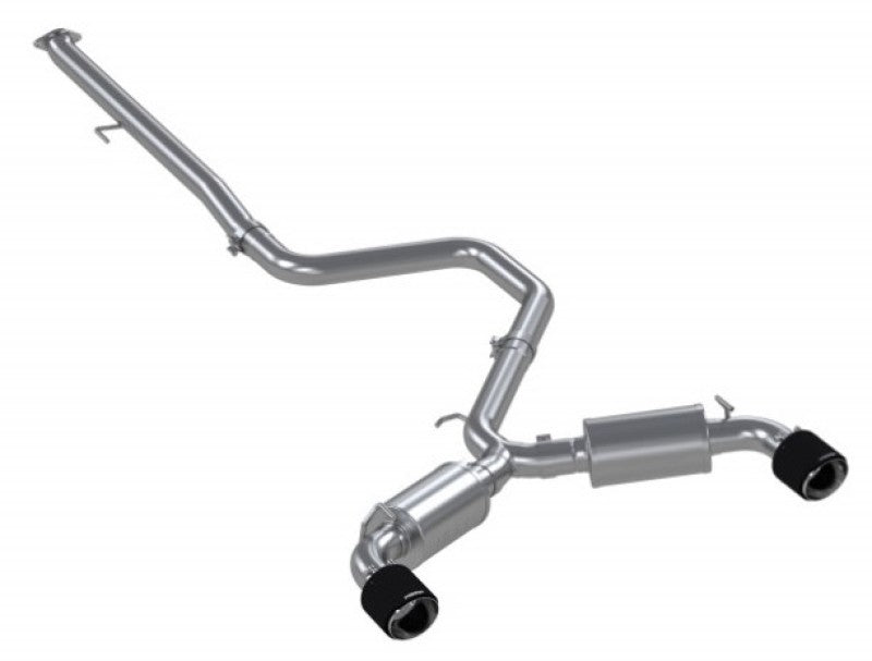 MBRP 2019+ Hyundai Veloster N 2.0L Turbo 3in Cat Back - T304 Stainless - Carbon Fiber Tip-thumbmail-6