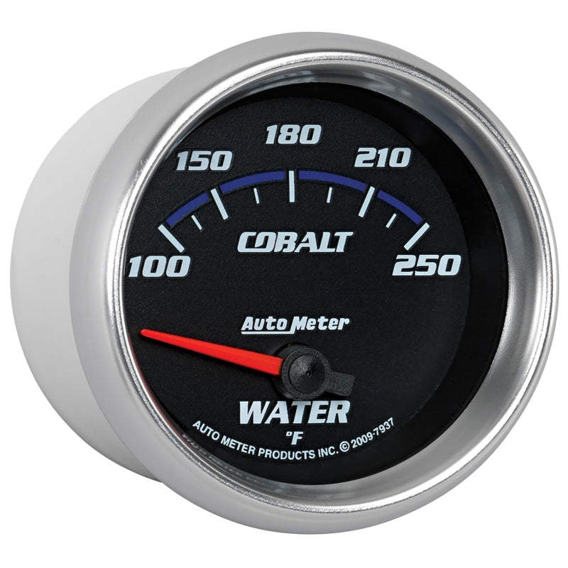 Autometer Cobalt 66mm 100-250 Degree F Electric Water Temperature Gauge-thumbmail-4