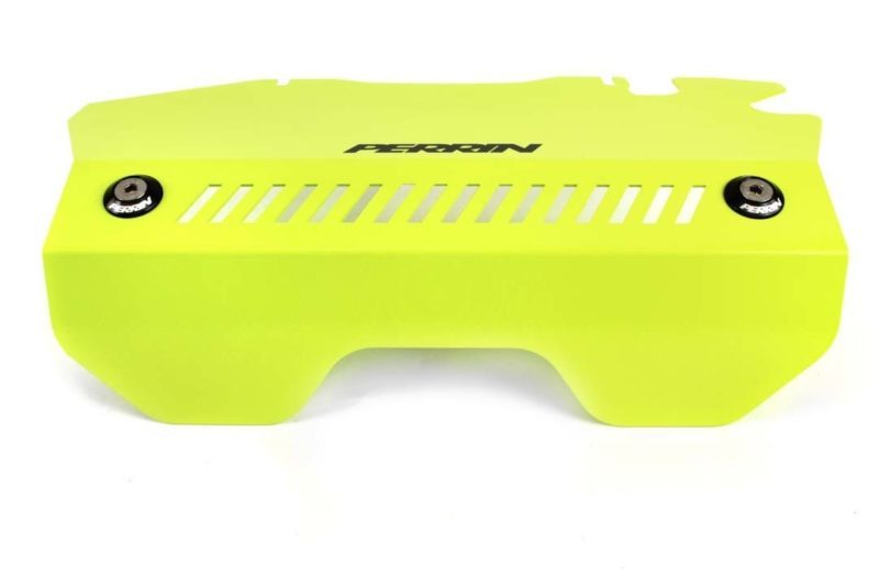 Perrin 15-16 Subaru WRX Engine Cover Kit - Neon Yellow-thumbmail-6