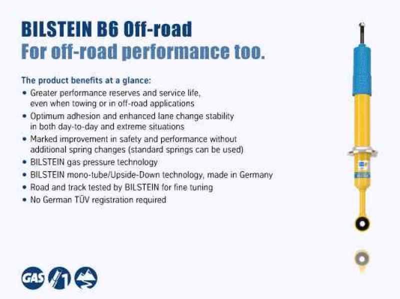Bilstein 4600 Series 15-17 Chevrolet Colorado 4WD Rear Monotube Shock Absorber-thumbmail-1