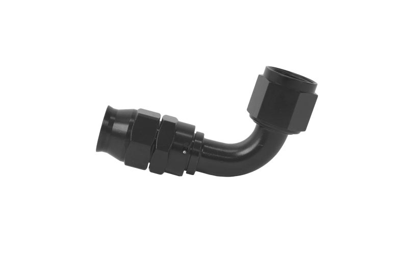 Aeromotive PTFE Hose End - AN-10 - 90 Deg - Black Anodized-thumbmail-1