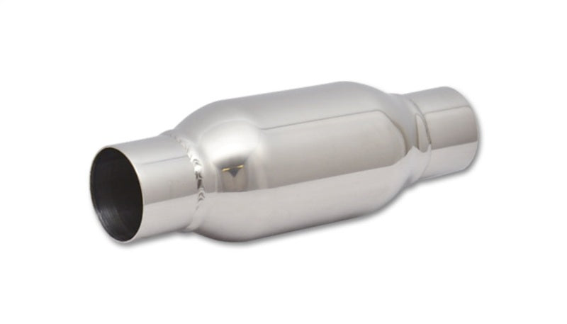 Vibrant SS Resonator (Standard Design) 2.5in inlet/outlet x 12in long-thumbmail-2