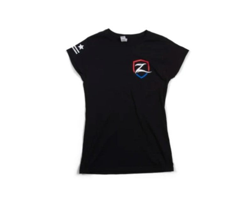 Zone Offroad Black Premium Cotton T-Shirt w/ Zone Offroad Logo - Womens - M-thumbmail-1