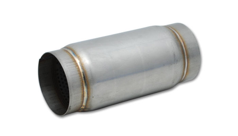 Vibrant SS Race Muffler 4in inlet/outlet x 5in long-thumbmail-2