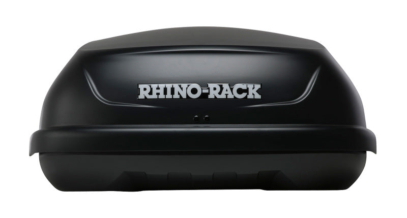 Rhino-Rack Masterfit 530L Cargo Roof Box w/ 3 Load Securing Straps - Black