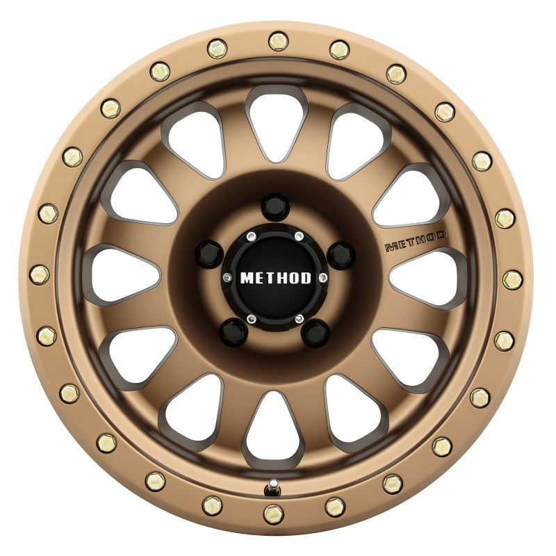 Method MR304 Double Standard 15x8 -24mm Offset 5x4.5 83mm CB Method Bronze Wheel-thumbmail-2