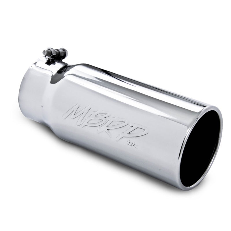 MBRP Universal Tip 5 O.D. Rolled Straight 4 inlet 12 length-thumbmail-2