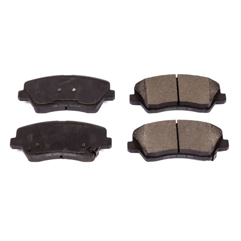 Power Stop 2017 Hyundai Elantra GT Front Z16 Evolution Ceramic Brake Pads-thumbmail-1