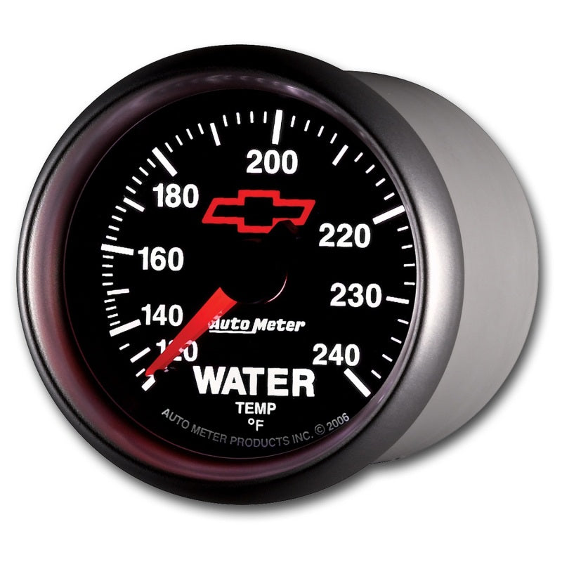 Autometer Sport-Comp II 2-1/16in 120-240 Deg Mechanical Water Temp Gauge - Bowtie Black-thumbmail-4