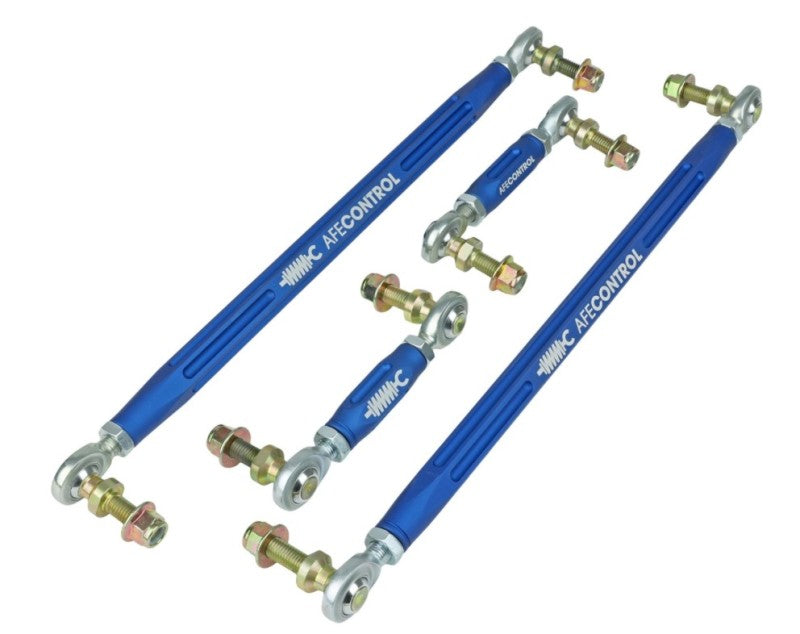aFe Control 20-21 Toyota Supra 3.0L Adjustable End Links Kit - Front & Rear-thumbmail-3