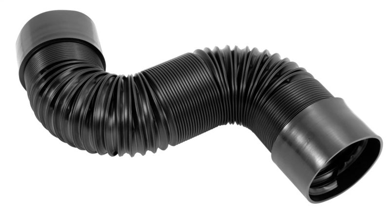 Spectre Air Duct Hose Kit 4in. OD (41in. Ducting / 2 Threaded PVC Couplers) - Black-thumbmail-2