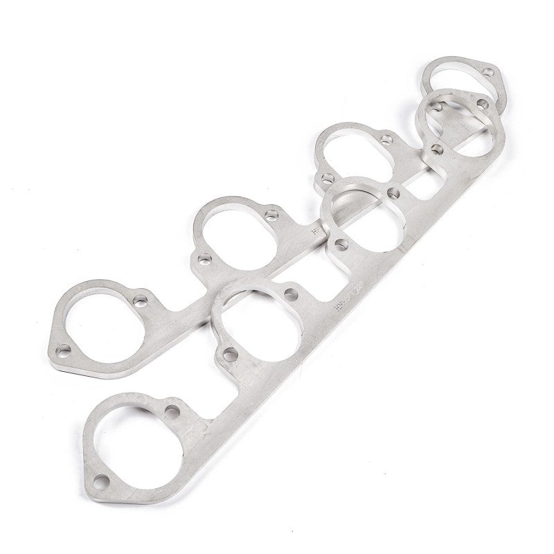 Stainless Works Big Block Ford Flat Tall Oval Port Header 304SS Exhaust Flanges 2-1/4in Primaries-thumbmail-2