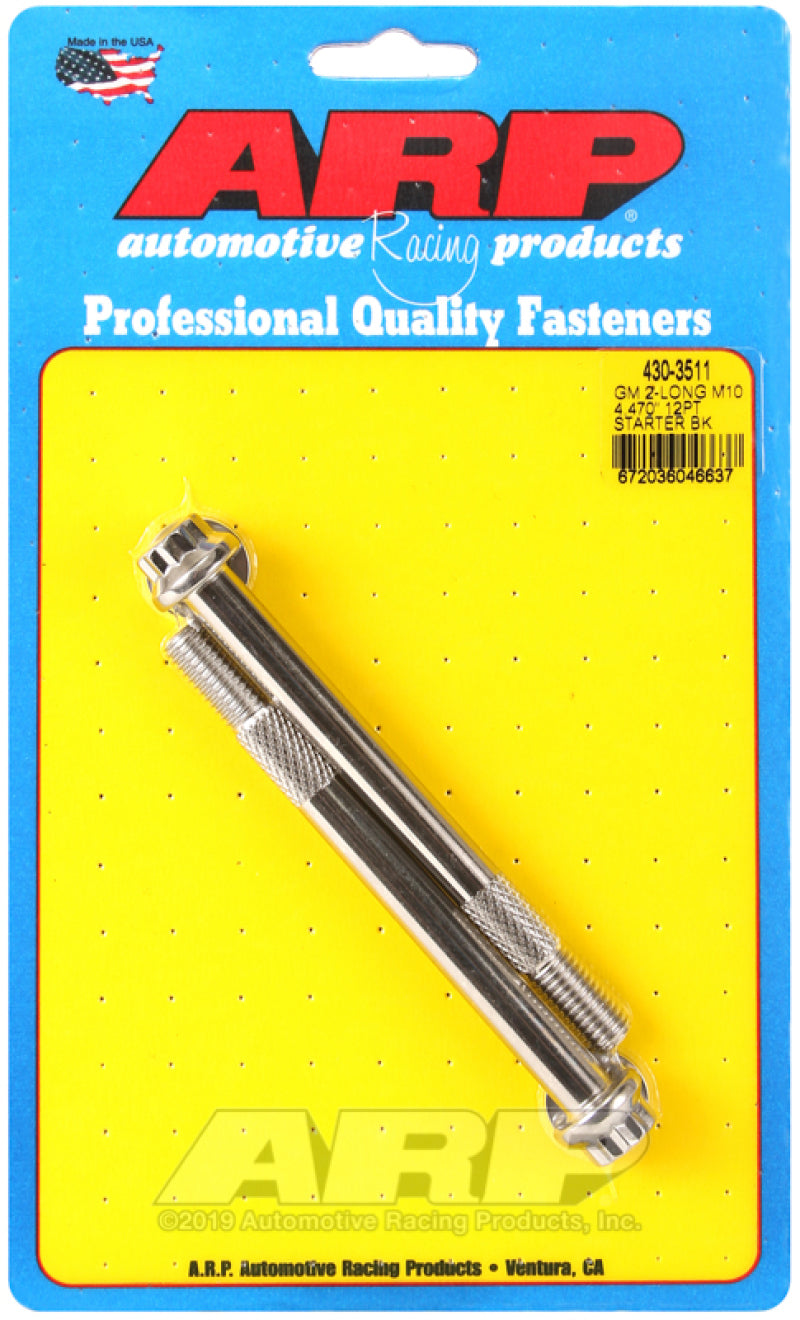 ARP GM M10 X 4.470in 12pt SS Starter Bolt Kit-thumbmail-1