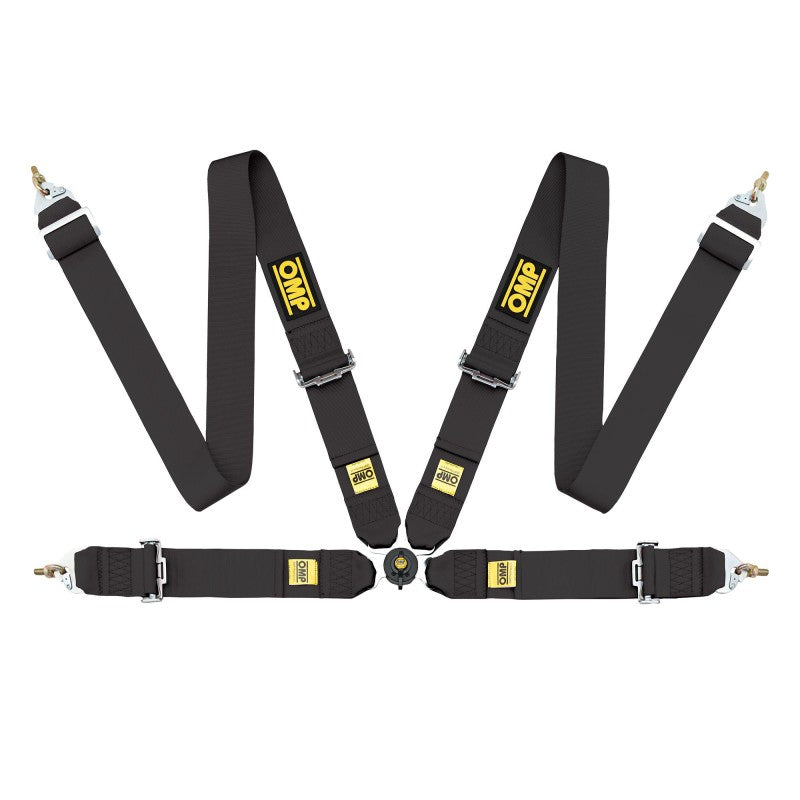 OMP Safety Harness First 3In 4 Points Black Fia 8854/98-thumbmail-1