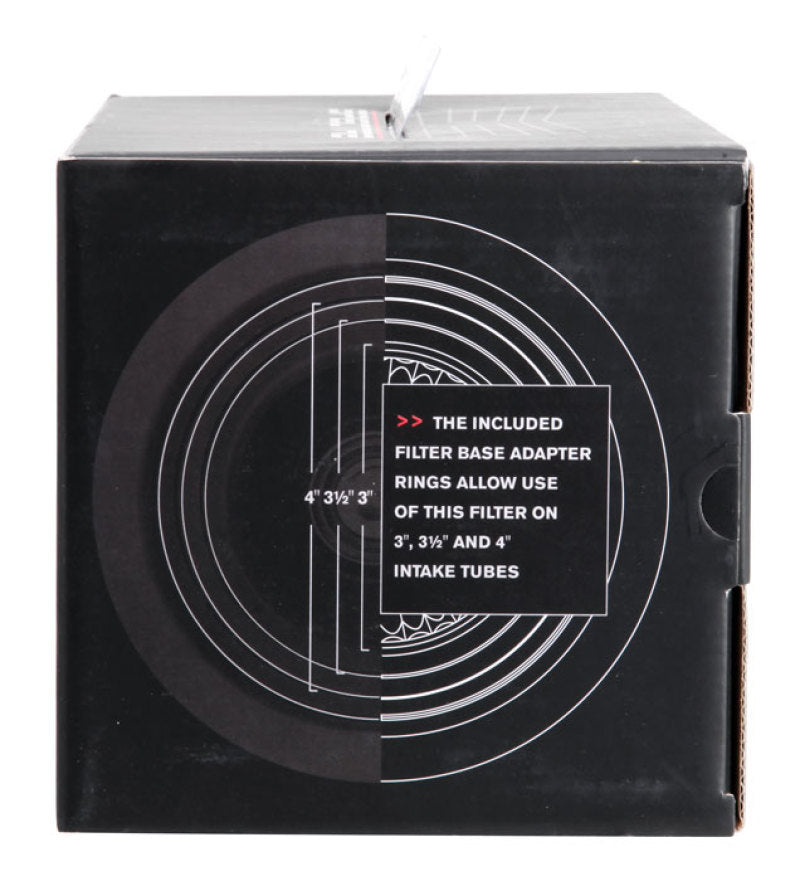 Spectre Adjustable Conical Air Filter 9-1/2in. Tall (Fits 3in. / 3-1/2in. / 4in. Tubes) - Red-thumbmail-14