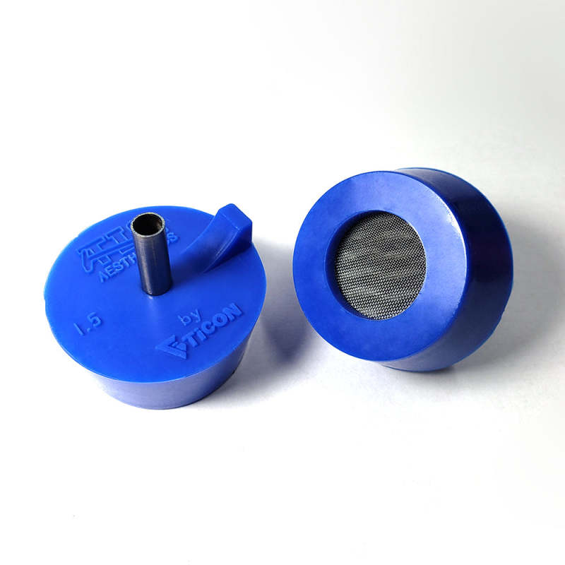 Ticon Industries Tig Aesthetics Header Silicone Purge Plug Red - 1.75-2in Fitment-thumbmail-1