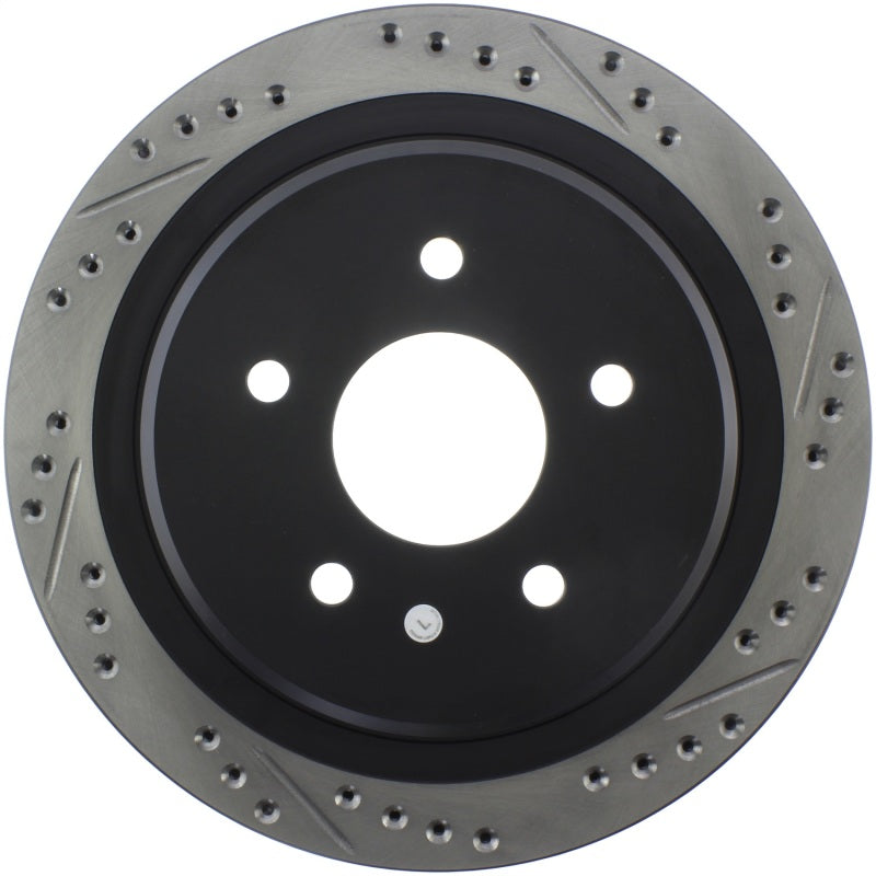 StopTech 97-10 Chevy Corvette Slotted & Drilled Rear Left Rotor-thumbmail-7