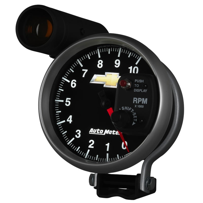 Autometer Performance Parts 5in 0-10000 RPM Tachometer COPO Camaro Gauge w/ Shift Light-thumbmail-6