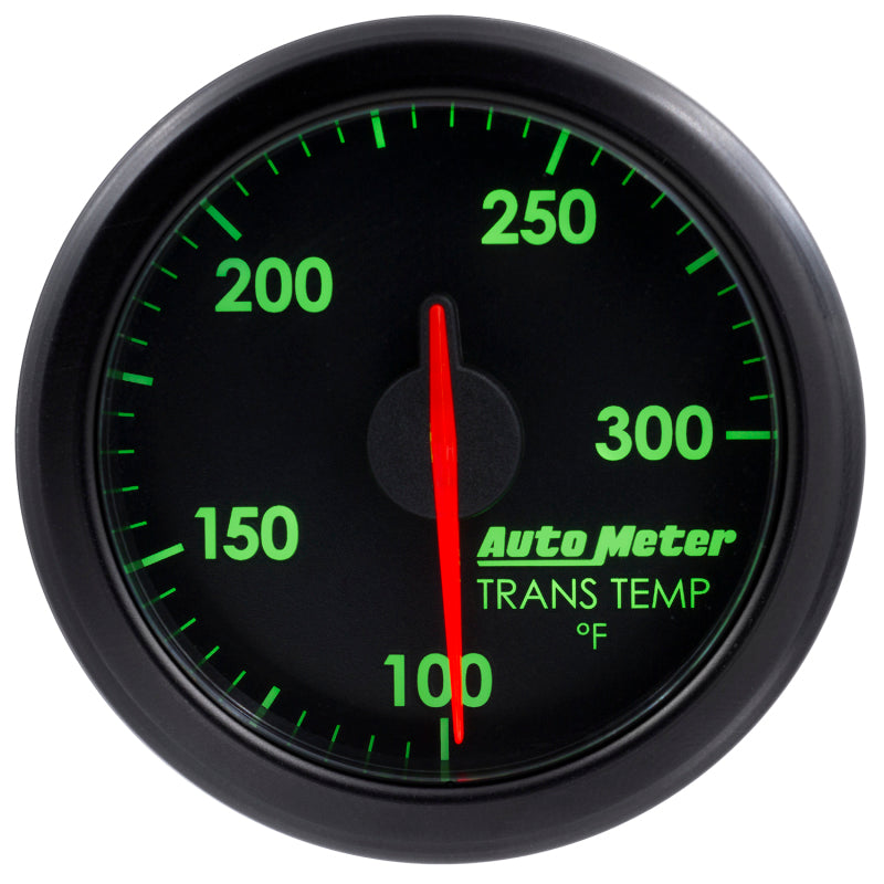 Autometer Airdrive 2-1/6in Trans Temperature Gauge 100-300 Degrees F - Black-thumbmail-4