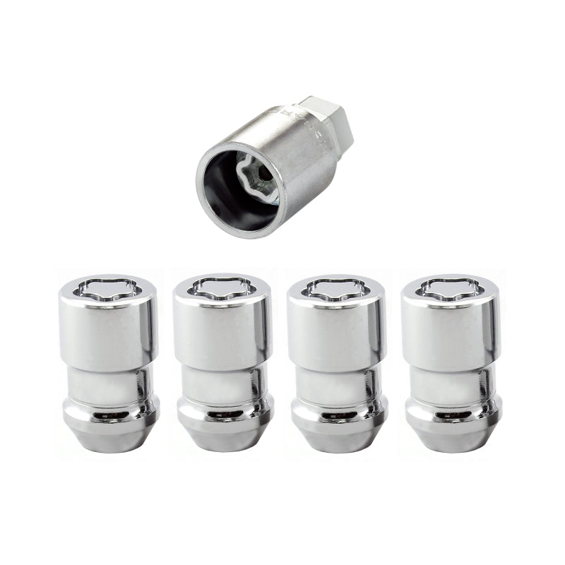 McGard Wheel Lock Nut Set - 4pk. (Cone Seat) M12X1.5 / 19mm & 21mm Dual Hex / 1.46in. L - Chrome-thumbmail-7