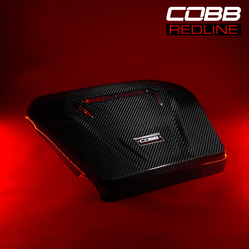 Cobb Volkswagen GTI (MK7/MK7.5/MK8) / Golf R / Audi A3 & S3 (8V) Redline Carbon Fiber Engine Cover-thumbmail-6