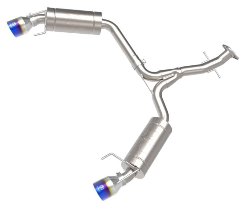 aFe POWER Takeda 06-13 Lexus IS250/IS350 SS Axle-Back Exhaust w/ Blue Flame Tips-thumbmail-8