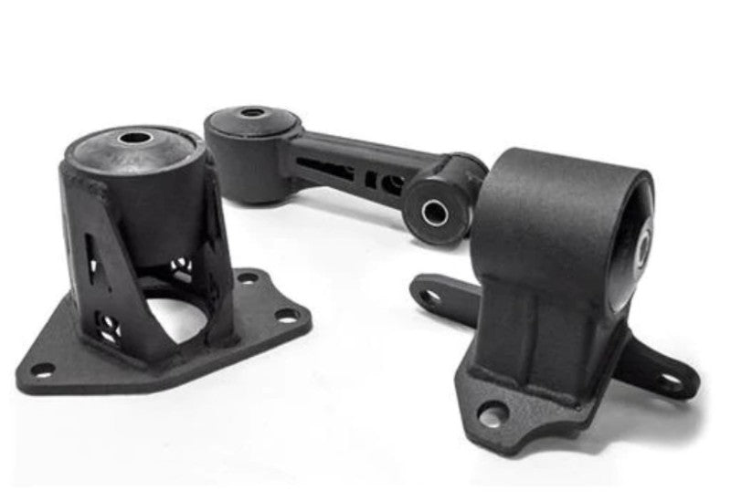 Innovative 09-13 Honda FIT/JAZZ L-Series Black Steel Mounts 75A Bushings-thumbmail-1