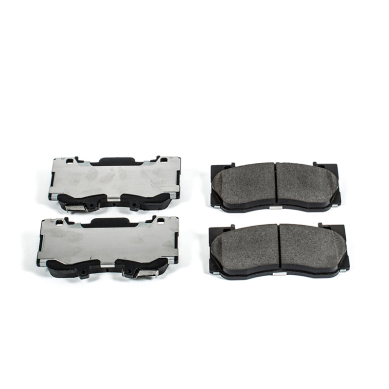 Power Stop 15-19 Ford Mustang Front Z26 Extreme Street Brake Pads w/Hardware-thumbmail-1