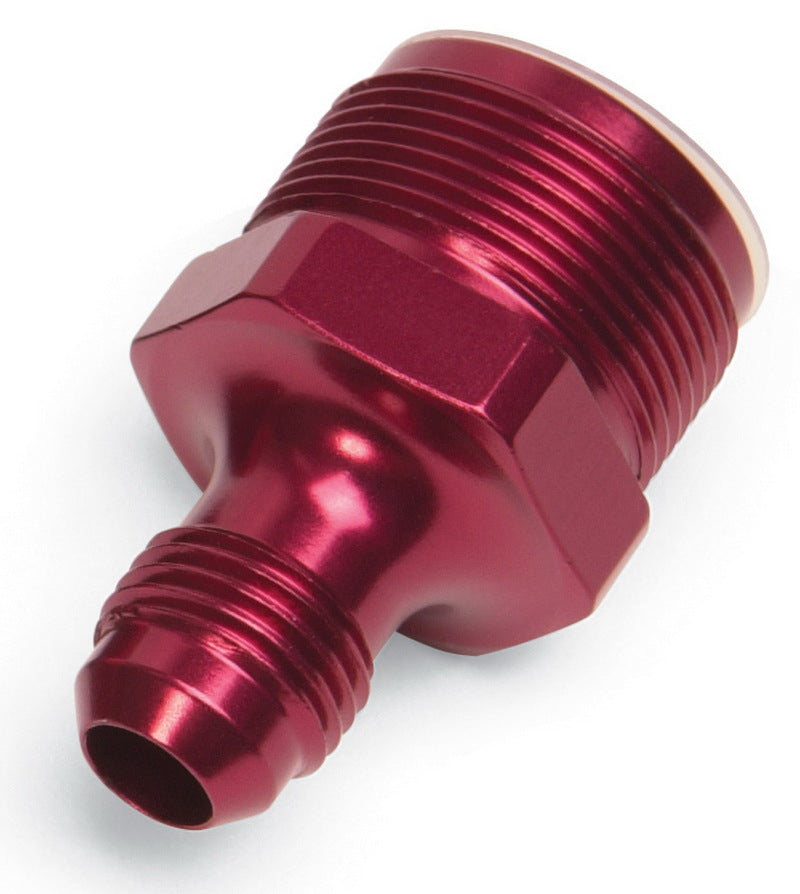 Russell Performance 1in-20 x 6 AN Male Flare Adapter (66-89 Edelbrock Q-Jets/75-89 Stock Q-Jets)-thumbmail-3
