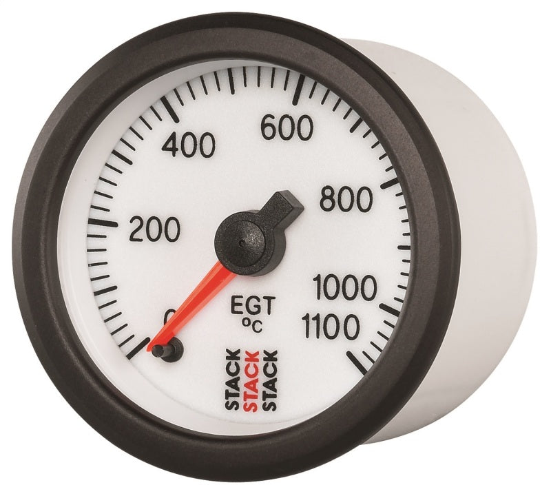 Autometer Stack 52mm 0-1100 Deg C Pro Stepper Motor Exhaust Gas Temp Gauge - White-thumbmail-3