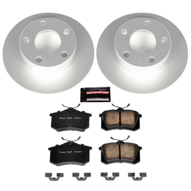 Power Stop 98-04 Audi A6 Rear Z23 Evolution Sport Coated Brake Kit-thumbmail-1