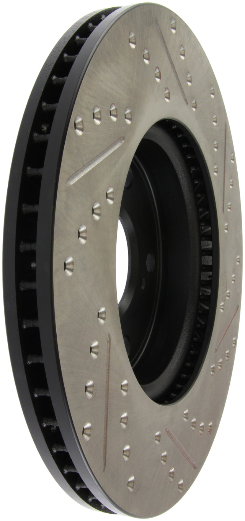 StopTech Slotted & Drilled Sport Brake Rotor Front Right 13 Honda Accord Sport-thumbmail-10
