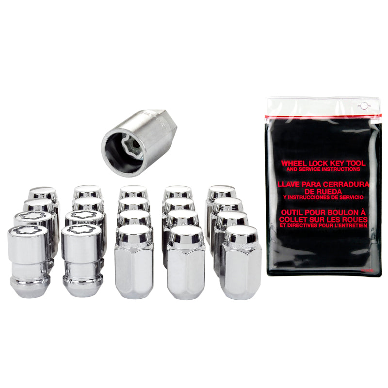 McGard 5 Lug Hex Install Kit w/Locks (Cone Seat Nut) 1/2-20 / 13/16 Hex / 1.5in. Length - Chrome-thumbmail-6