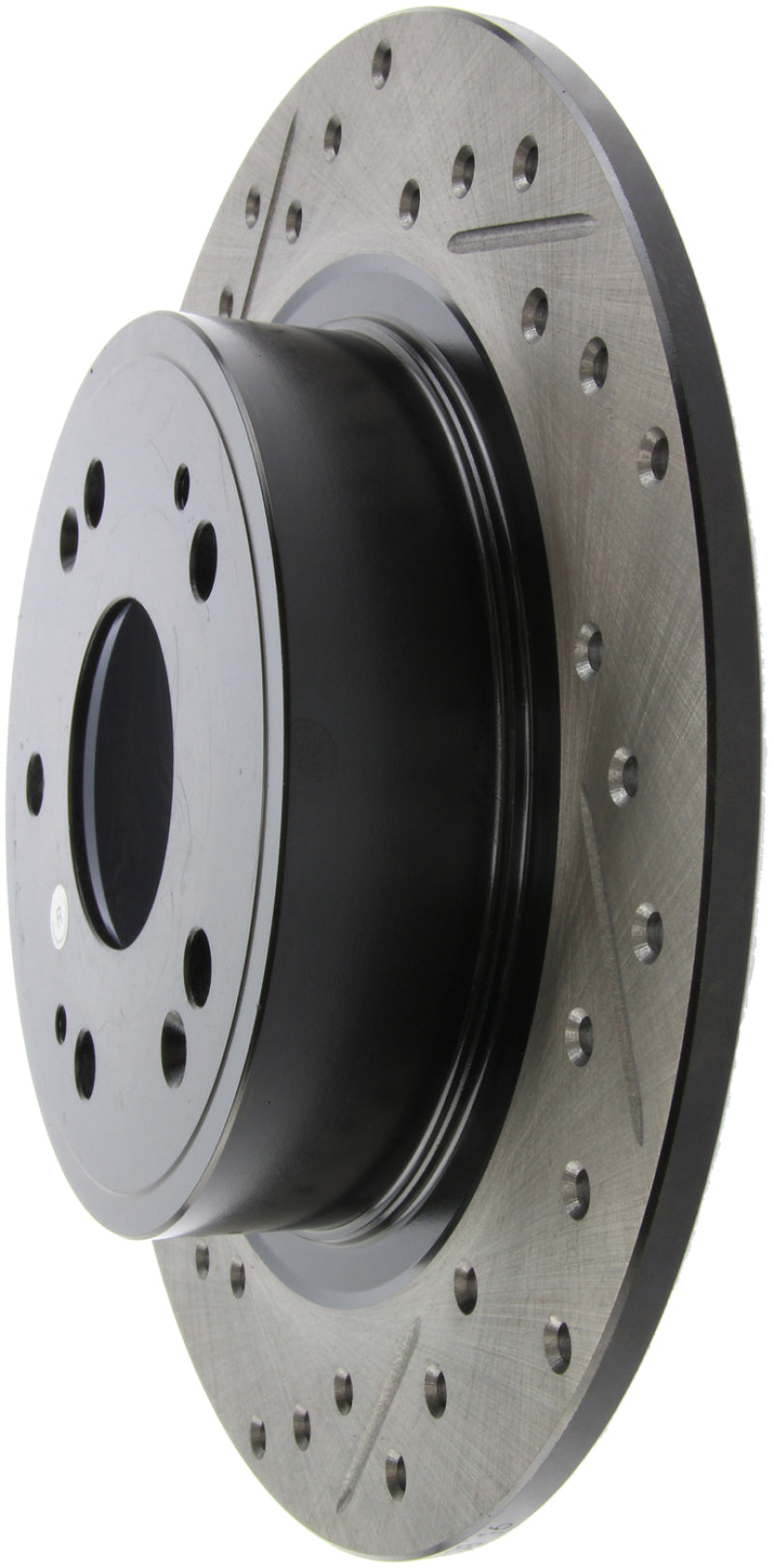 StopTech 09-10 Acura TSX / 08-10 Honda Accord Coupe/05-10 Sedan Right Rear Slotted & Drilled Rotor-thumbmail-12