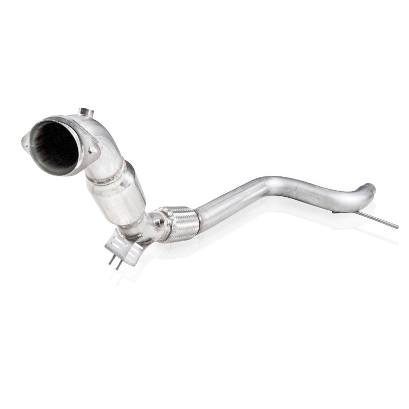 Stainless Works 2015-16 Mustang Downpipe 3in High-Flow Cats Factory Connection-thumbmail-4