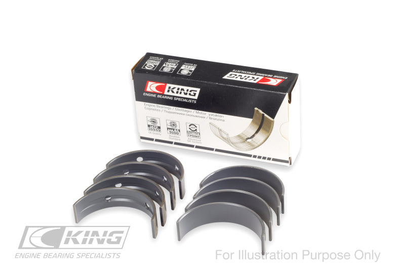 King GM LS 4.3 V6 (Size 1.0) Main Bearing Set-thumbmail-1