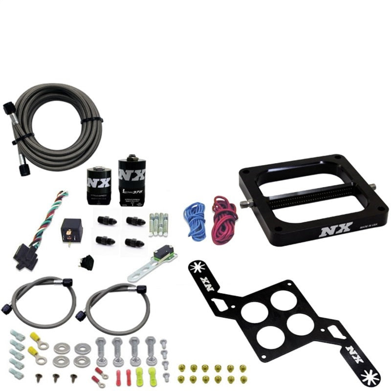 Nitrous Express 4500 RNC Conventional Nitrous Plate Kit w/.375in Solenoid w/o Bottle-thumbmail-2