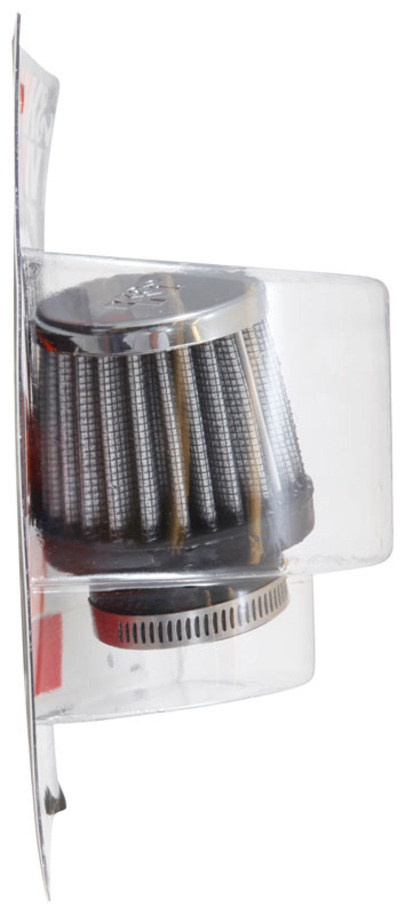 K&N Universal Chrome Filter 1 3/8 inch FLG / 2 1/2 inch Base / 2 inch Top / 2 1/4 inch Height-thumbmail-21