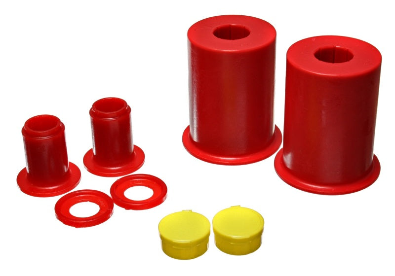 Energy Suspension 05-13 Ford Mustang Red Front Lower Control Arm Bushings (Must reuse outer metal sh-thumbmail-2