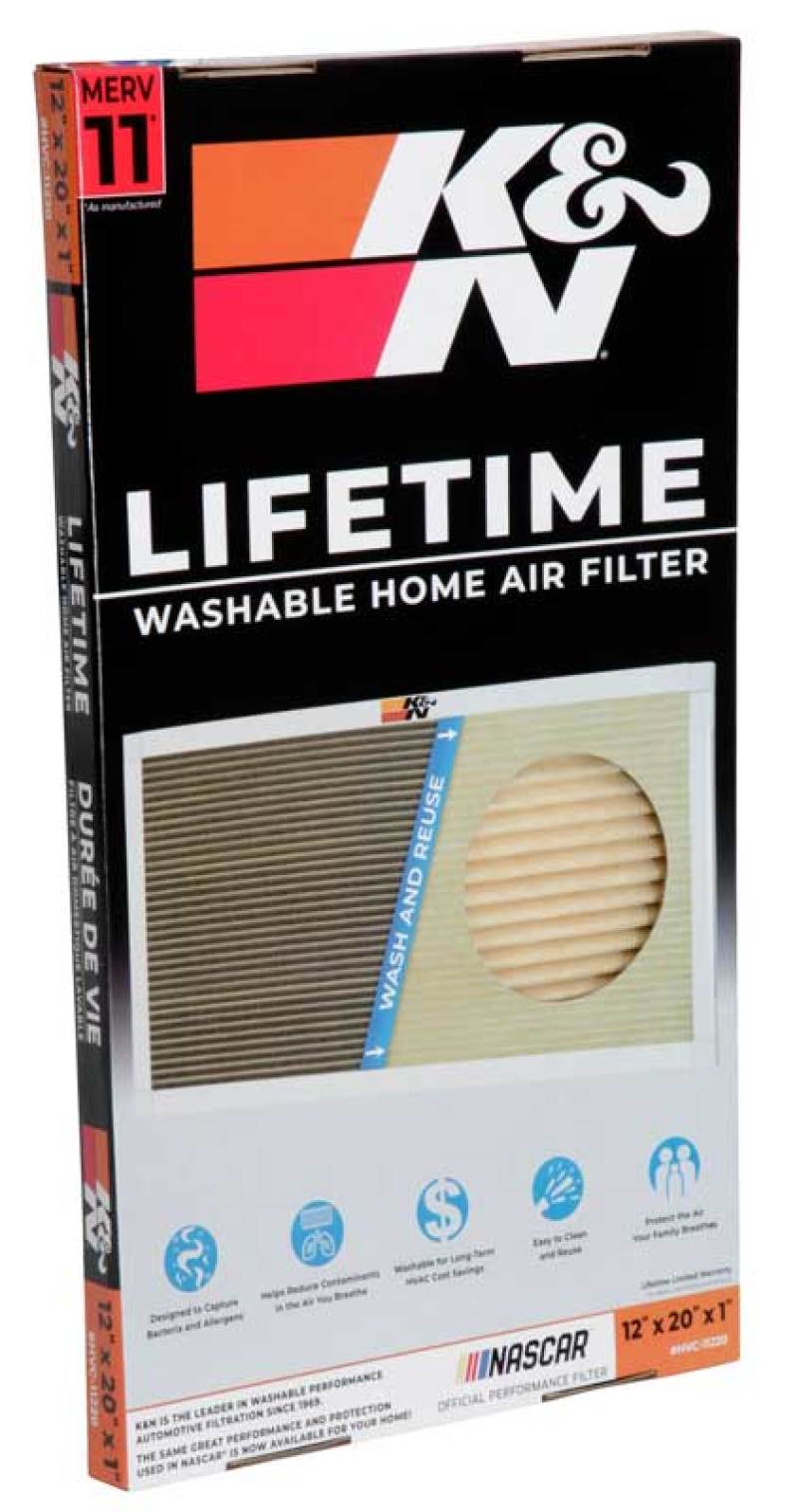 K&N HVAC Filter - 12 X 20 X 1-thumbmail-10