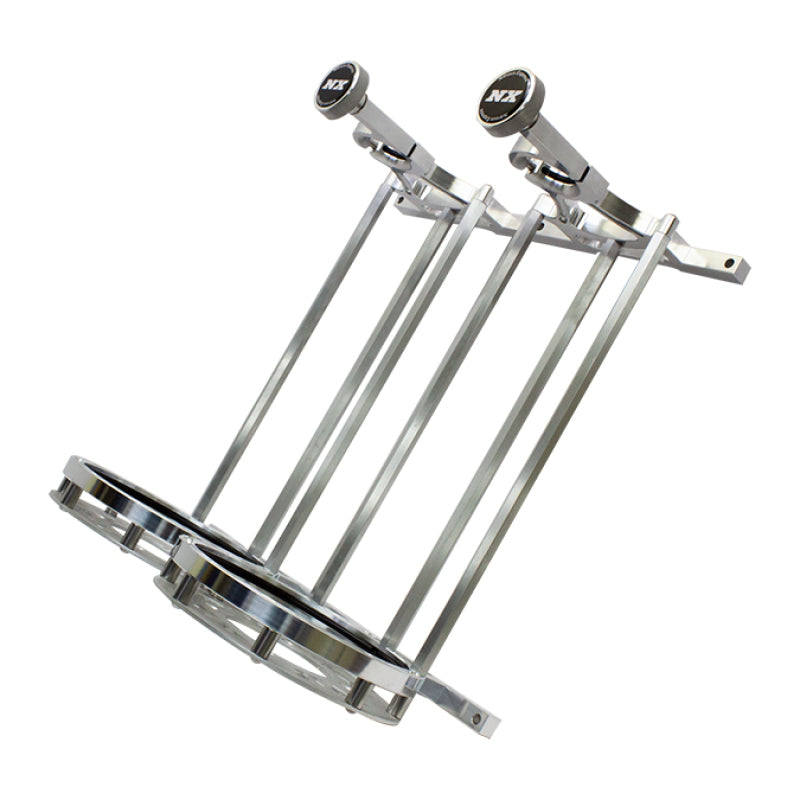 Nitrous Express Stand up Dual Billet Bottle Bracket for 10lb Bottle (Flat Mount)-thumbmail-2