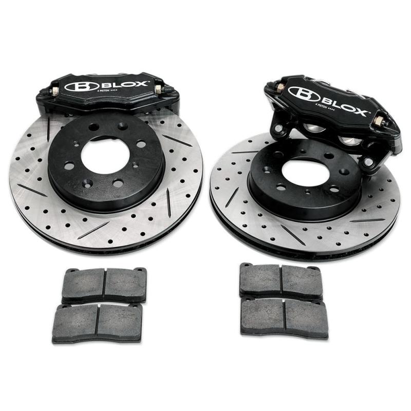 BLOX Racing 92-95 Honda Civic Tuner Series Front Brake Upgrade Kit-thumbmail-1