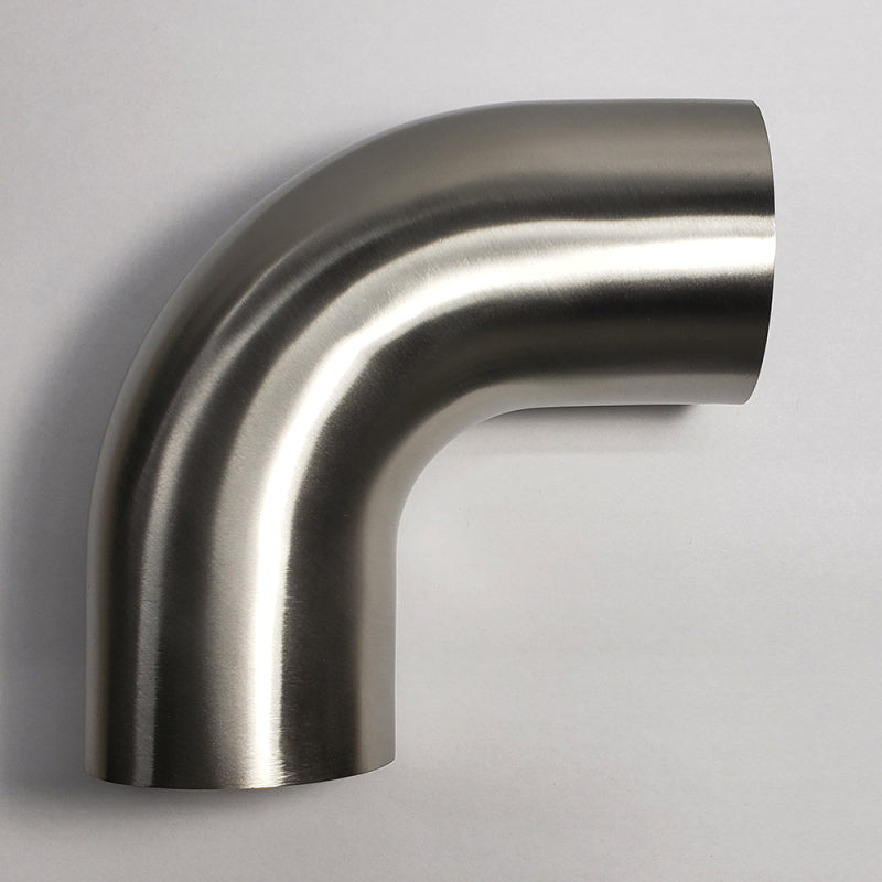 Stainless Bros 1D / 1.75in CLR 90 Degree Bend 2in Leg Mandrel Bend-thumbmail-1