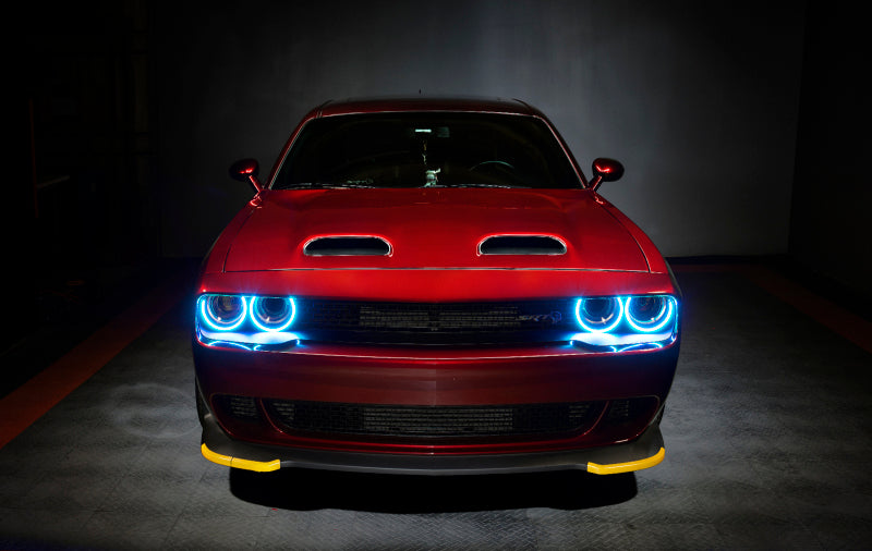 Oracle 15-21 Dodge Challenger Dynamic Surface Mount Headlight Halo Kit - ColorSHIFT - Dynamic-thumbmail-18