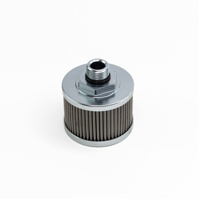DeatschWerks Stainless Steel 8AN 100 Micron Universal Fuel Pump Pre-Filter-thumbmail-2