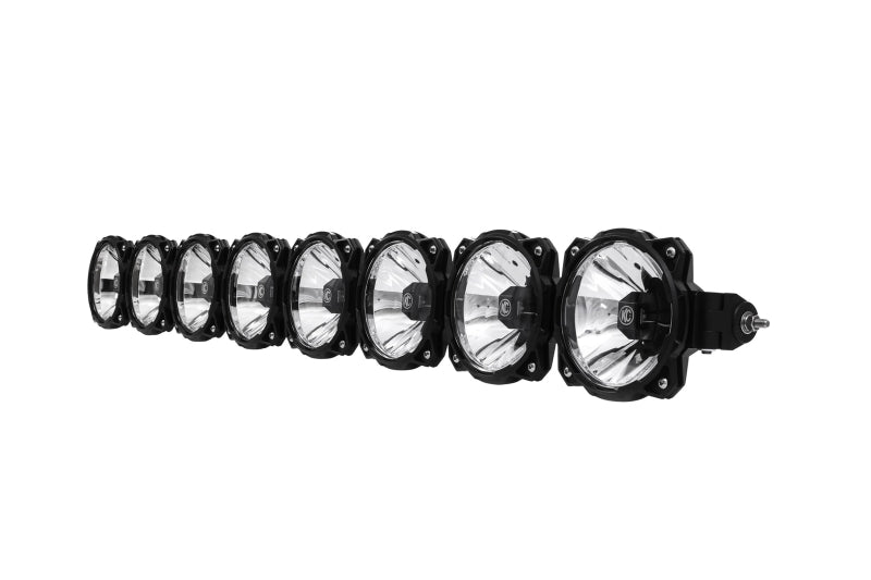 KC HiLiTES Universal 50in. Pro6 Gravity LED 8-Light 160w Combo Beam Light Bar (No Mount)-thumbmail-5