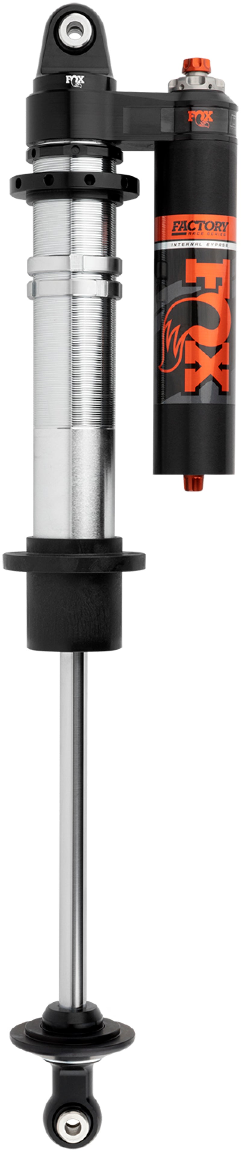 Fox 2.5 Factory Series 10in. Piggyback Reservoir Coilover Shock DSC Adjuster (50/70) - Black-thumbmail-3