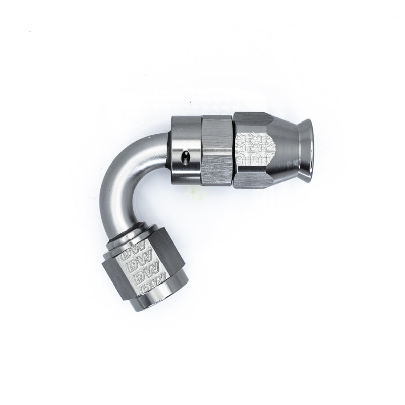 DeatschWerks 6AN Female Flare Swivel 120-degree Hose End - PTFE-thumbmail-1