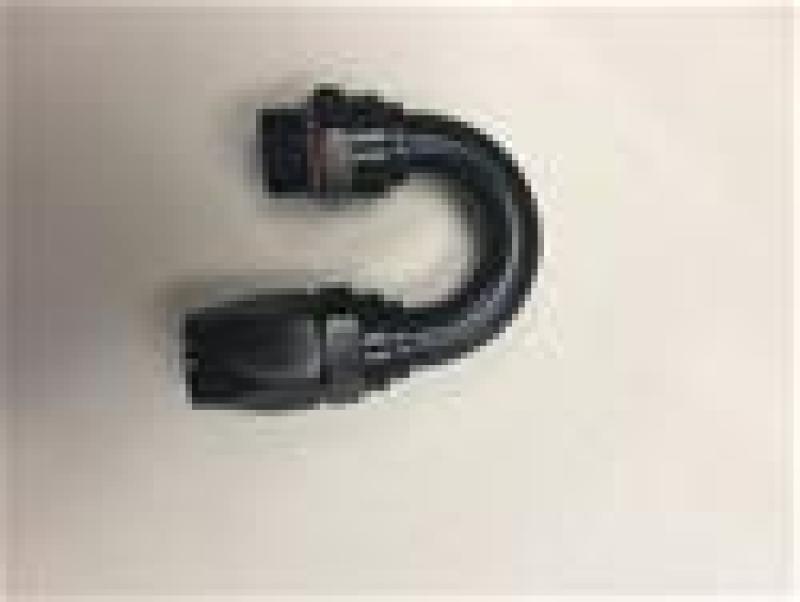 Fragola -12AN Male Rad. Fitting x 180 Degree Pro-Flow Hose End - Black-thumbmail-1